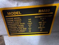 2024 FLAND SL80L Rammer