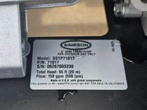 2026 Simpson 525 Gal Water Trailer