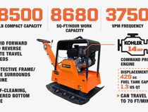 2025 TMG TMG-PC330K Plate Compactor