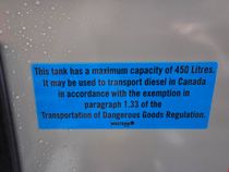 2026 Western Global FCS119 Type -S Diesel Fuel Cube