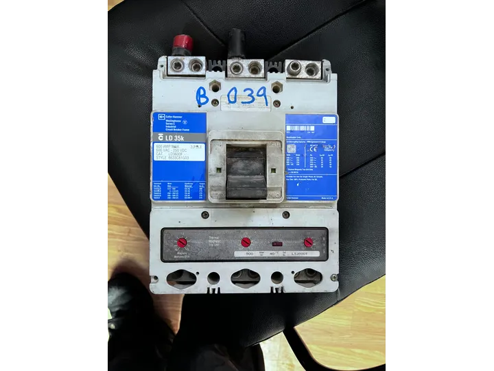 Cutler Hammer 600A Electrical Breaker