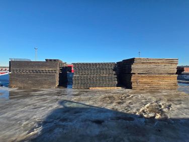 Used Hardwood 8ft x 12ft 2"   Site Mats