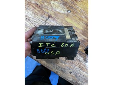 Used ITC 60A   Electrical Breaker
