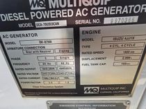 2018 Multiquip DCA70SSIU4F Generator Set