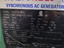 2018 Volvo KVPXL 16.1 Generator Set