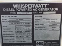 2019 Multiquip DCA70SSIU4F Generator Set
