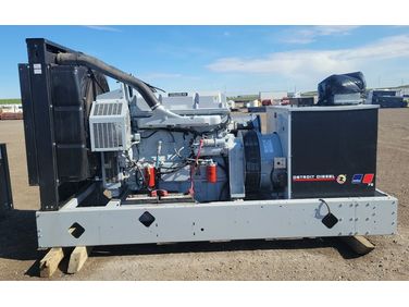 Used Detroit 60 Series 275kW  Generator Set