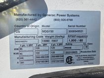 Generac MDG150 Generator Set