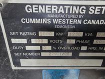 Cummins QST30-G5 Generator Set