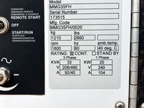Magnum MMG35FH Generator Set
