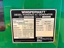 2018 Multiquip DCA45SSIU4F Generator Set