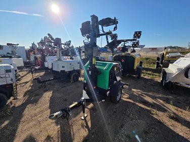 2010 Allmand Night-Lite V-Series 8kW  Light Tower